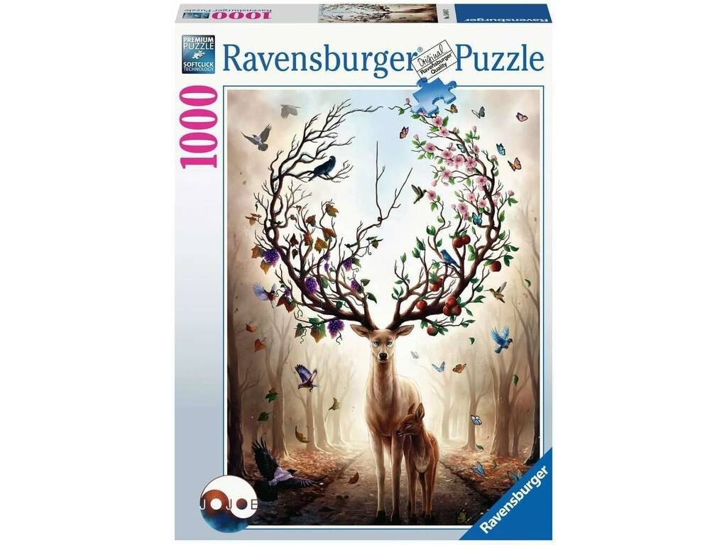 Puzzle 1.000 Piezas Ciervo Mágico de Ravensburger 15018