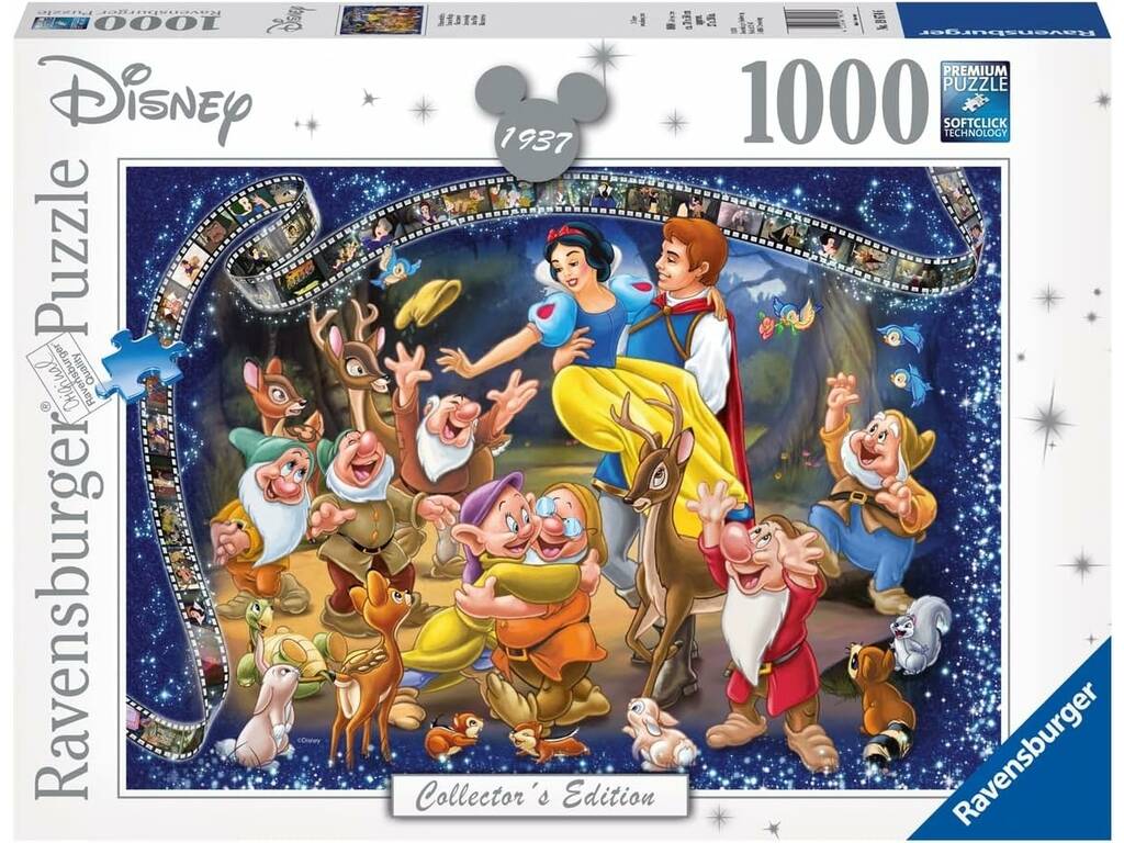 Puzzle 1000 Peças Disney Classics Branca de neve Ravensburger 19674