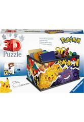 Puzzle 3D Pokémon Caja Multiusos Ravensburger 11546