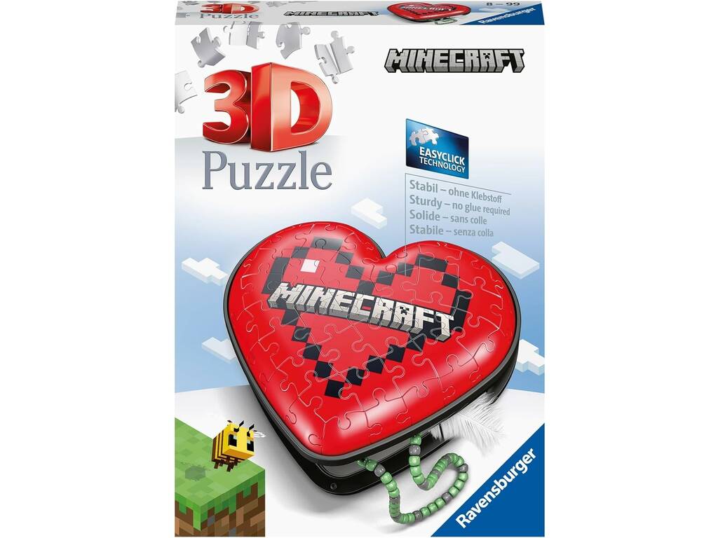 Casse-tête 3D Minecraft Heart Case Ravensburger 11285