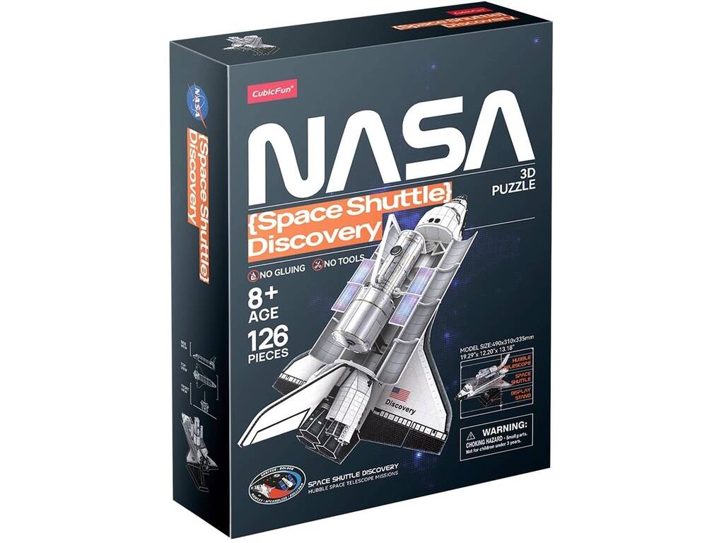 3D Puzzle Space Shuttle Discovery NASA von WorldBrands NS803315