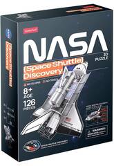 Puzzle 3D Transbordador Espacian Discovery Nasa de WorldBrands NS803315