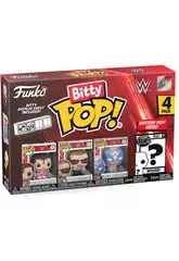 Funko Pop Bitty WWE Pack 4 Mini Figure 75463