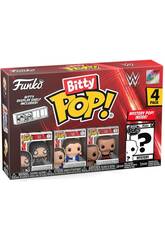 Funko Pop Bitty WWE Pack 4 Minifiguren 75464