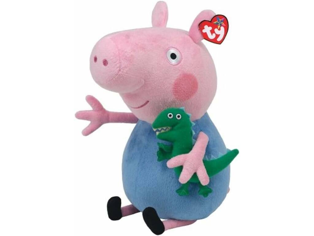 Peluche Peppa Pig 20 cm. George TY 46130