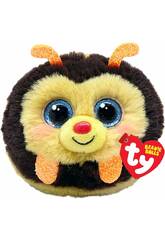 Peluche 7 cm. Zinger Bee Brown TY 42536