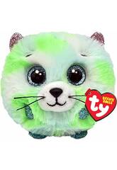 Peluche 7 cm. Evie Gatto verde TY 42537