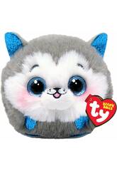 Peluche 7 cm. Puffies Slush Husky de TY 42539