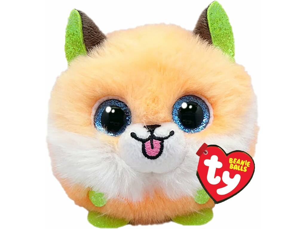 Peluche 7 cm Puffies Zorro Sherbet Fox de TY 42542