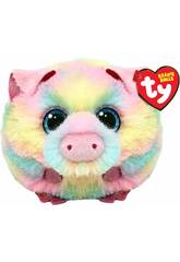 Peluche 7 cm Pigasso Piggy Multicolore TY 42551