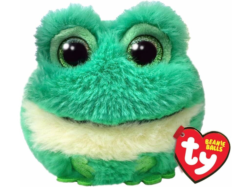 Peluche 7 cm Puffies Gilly Frog de Ty 42550