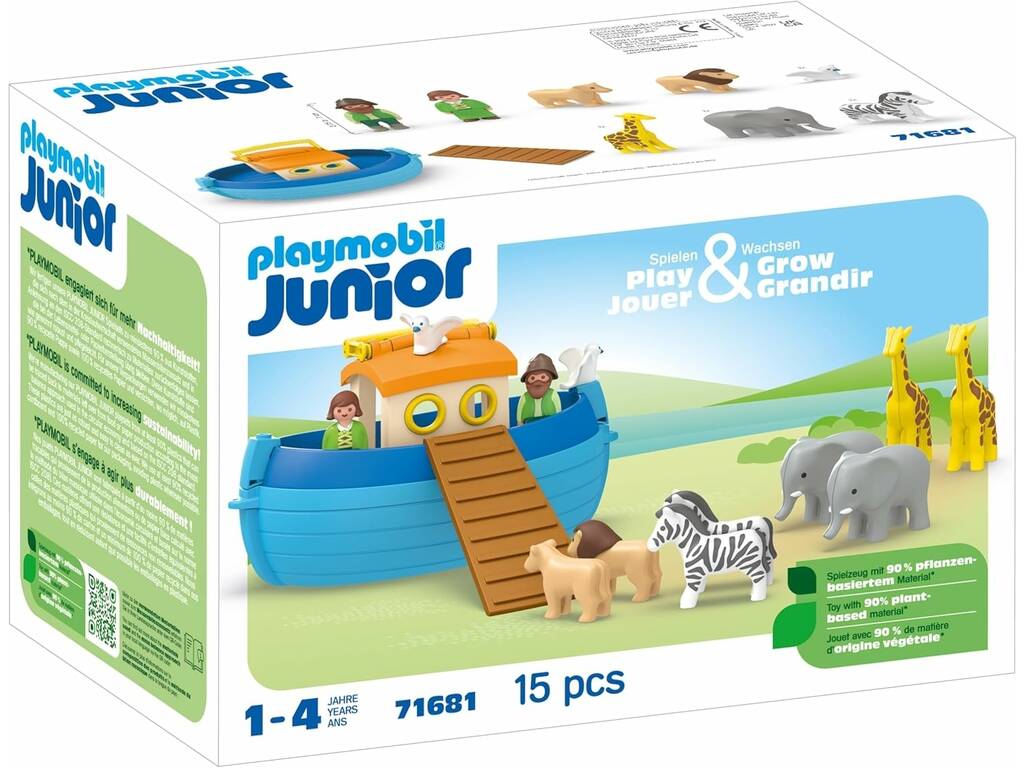 Playmobil Junior Arche de Noé Porte-documents 71681