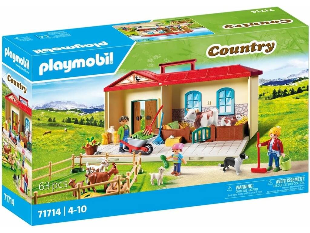 Playmobil Country Granja Maletín 71714