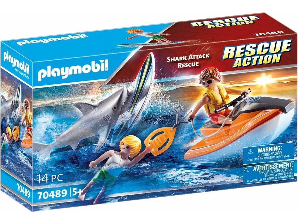 Playmobil Shark Attack Rescue 70489