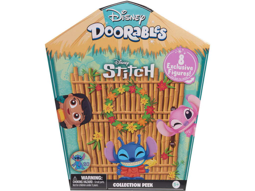 Stitch Disney Doorables 8 Pack Figuras Coleccionáveis Just Play 44702