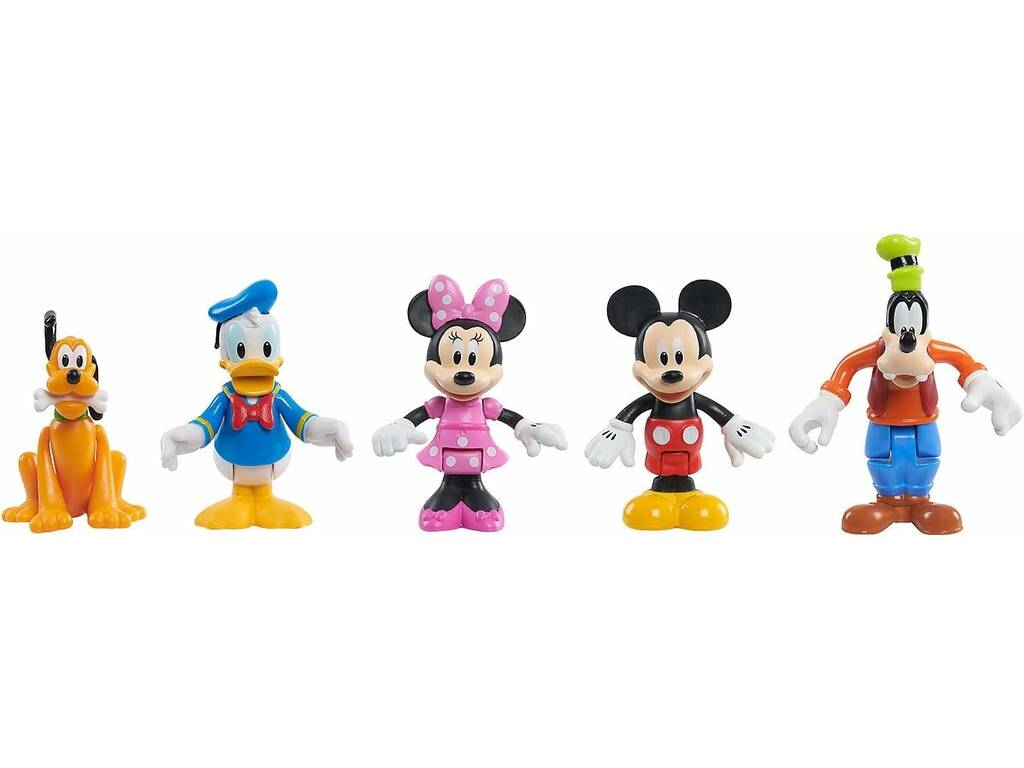 Mickey Mouse Pack 5 bewegliche Figuren Just Play 38769