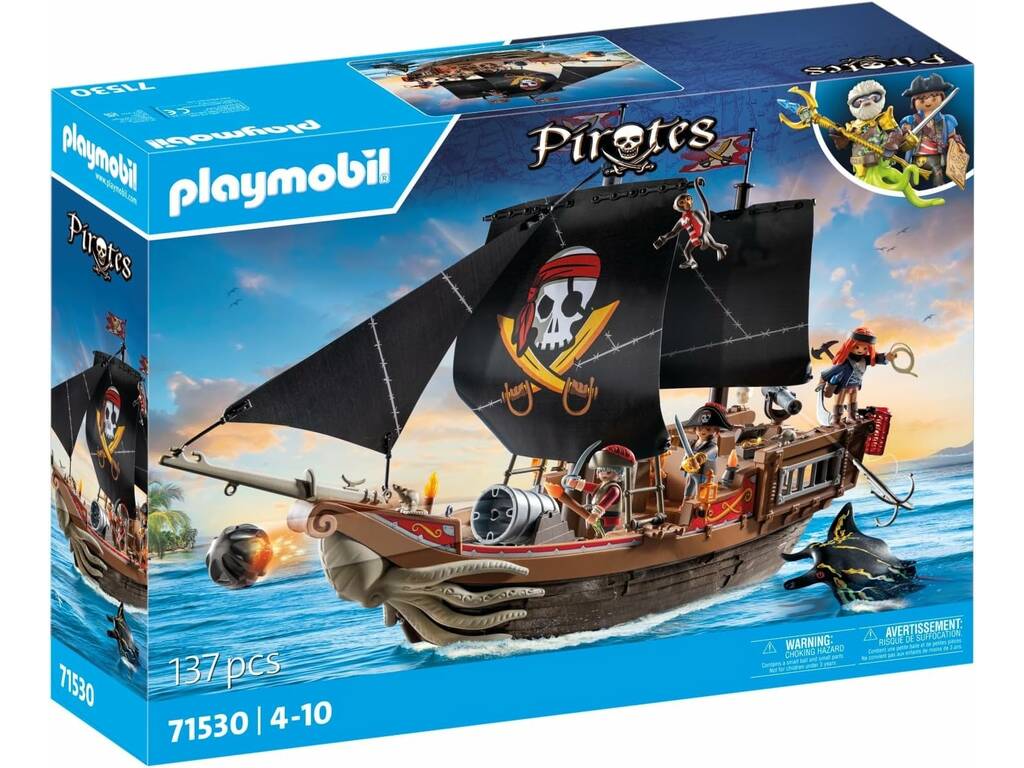 Playmobil Pirates Grande Navio Pirata