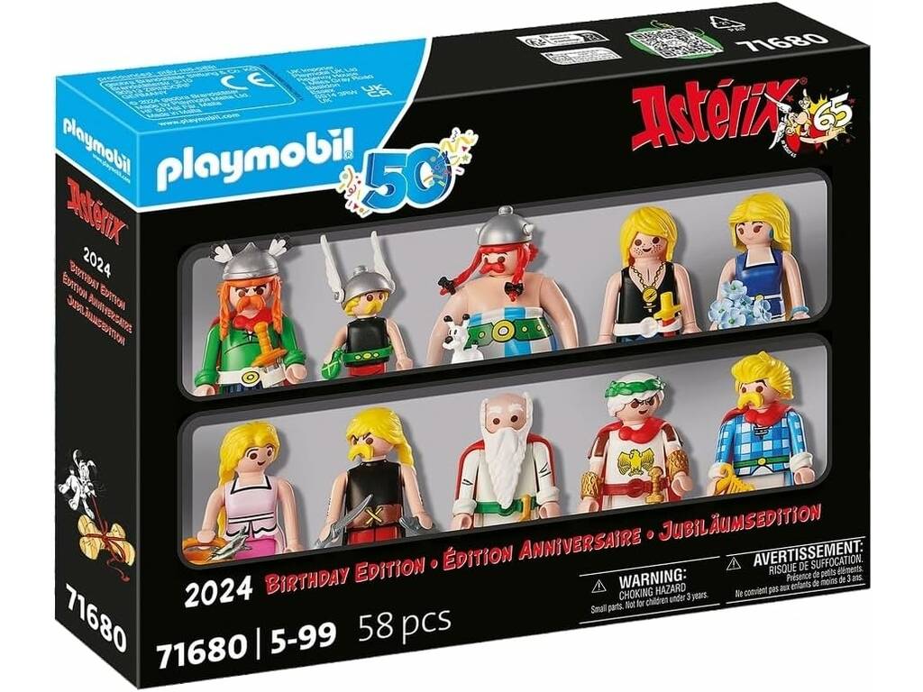 Playmobil Astérix Ensemble de figurines Edition Anniversaire 71680