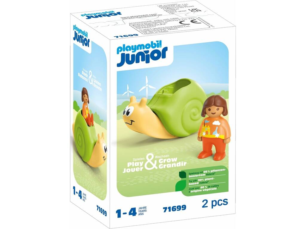 Playmobil Junior Lumaca Dondolo con Sonaglio 71699