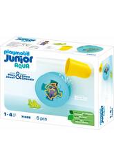 Playmobil Junior Aqua Rueda de Agua con Beb Tiburn 71688