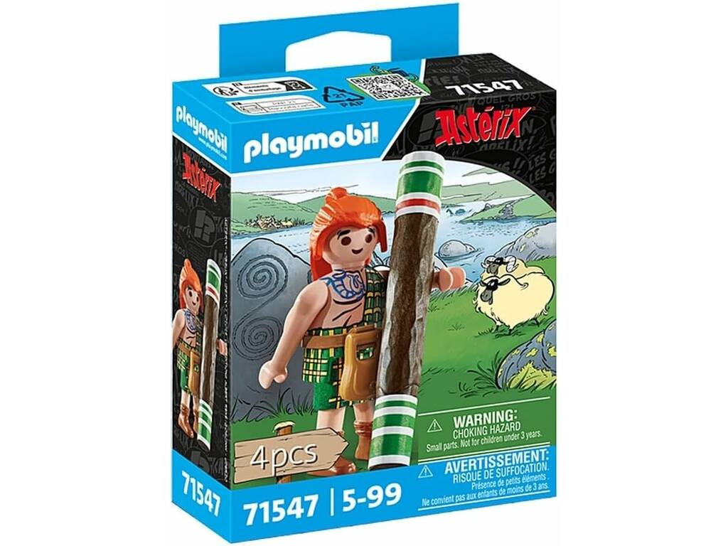 Playmobil Asterix Figura Mac Loch 71547