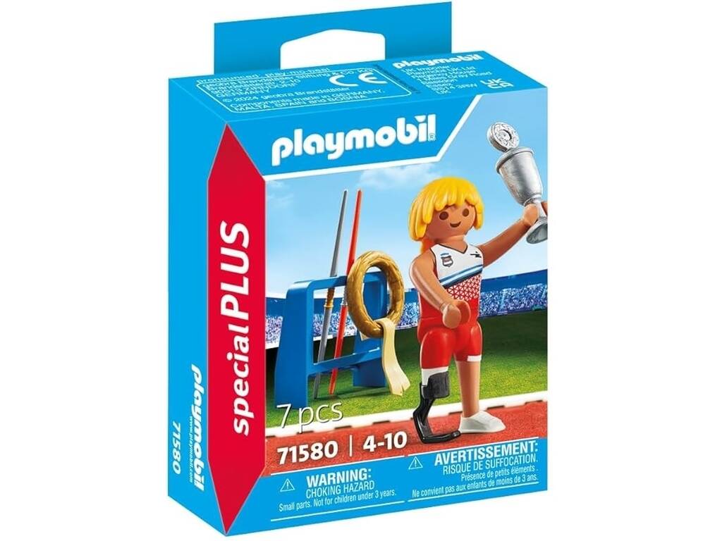 Playmobil Special Plus Figura Lanciatore di giavellotto 71580