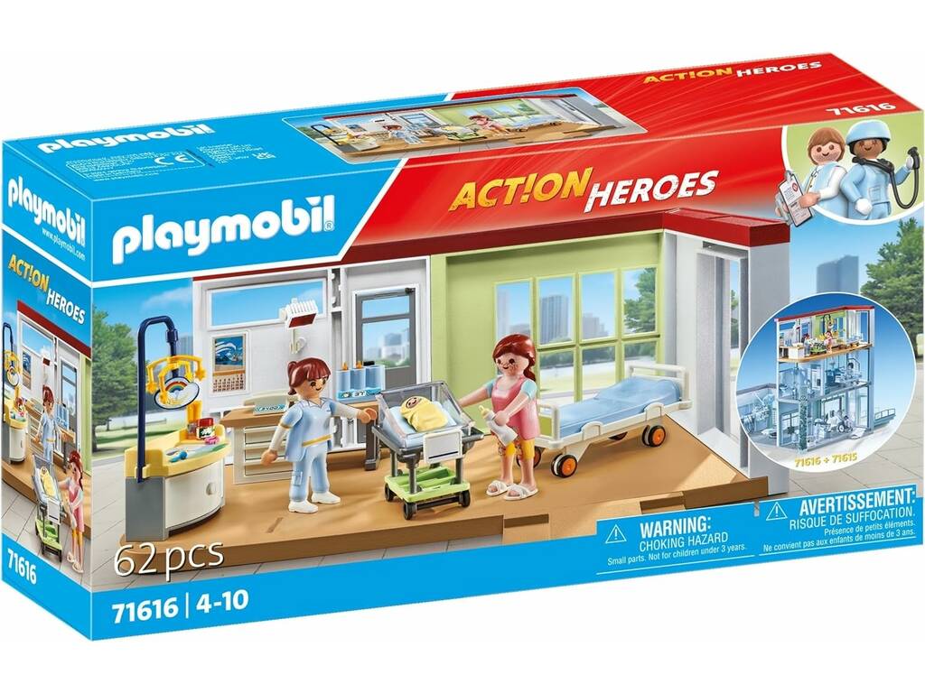 Playmobil Action Heroes Maternité 71616