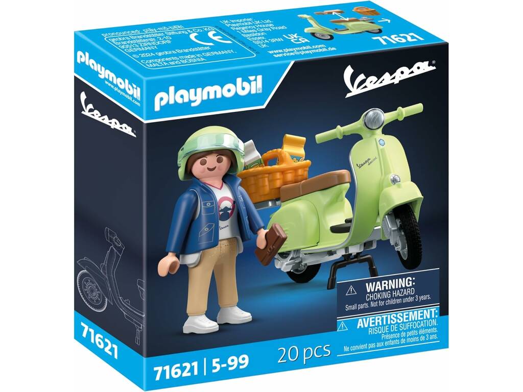 Playmobil 1969 Vespa 150 Sprint Veloce Verde