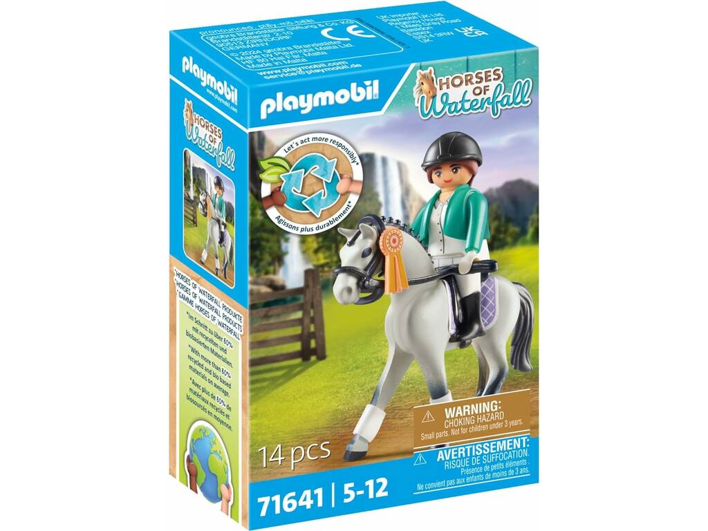 Playmobil Horses Of Waterfall Jinete de Torneo 71641