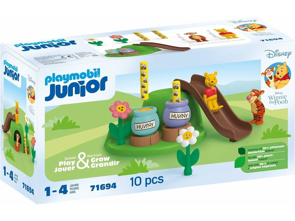 Playmobil Junior Disney Winnie The Pooh Giardino delle Api 71694