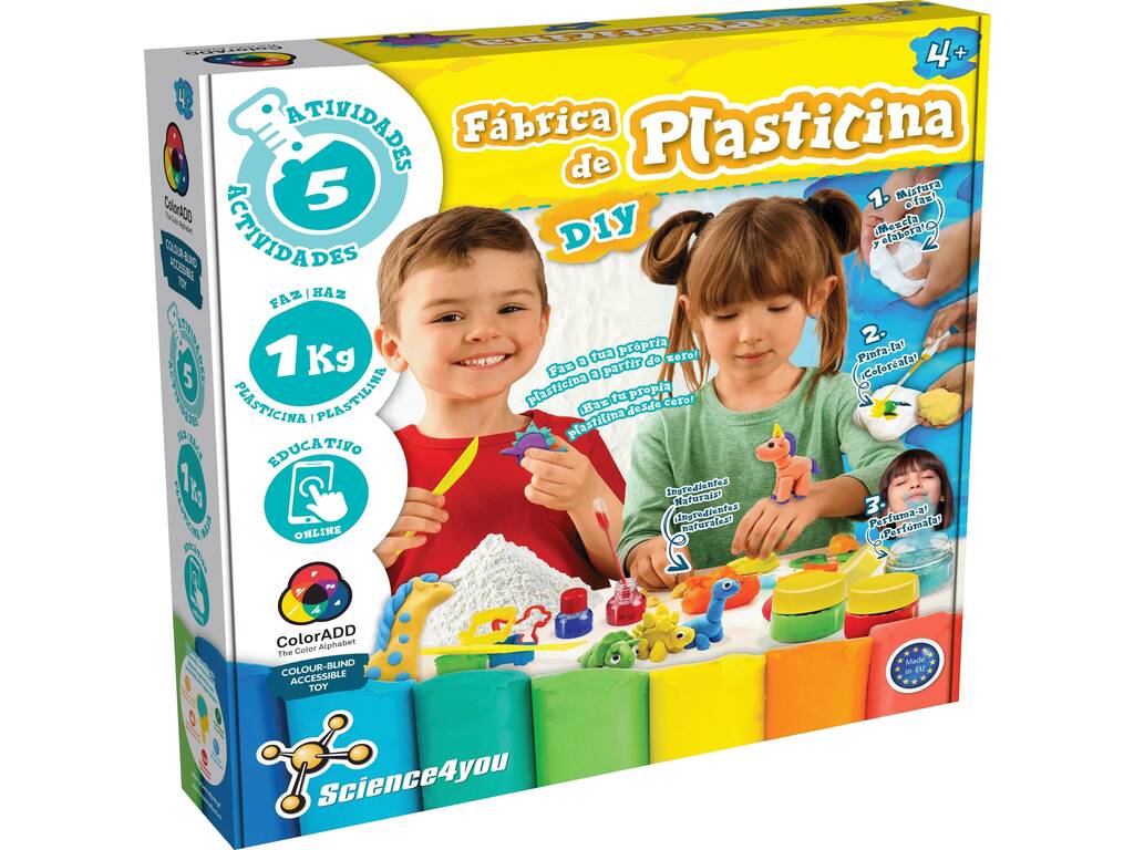 Science4You's Scented Play Dough Factory 80004654