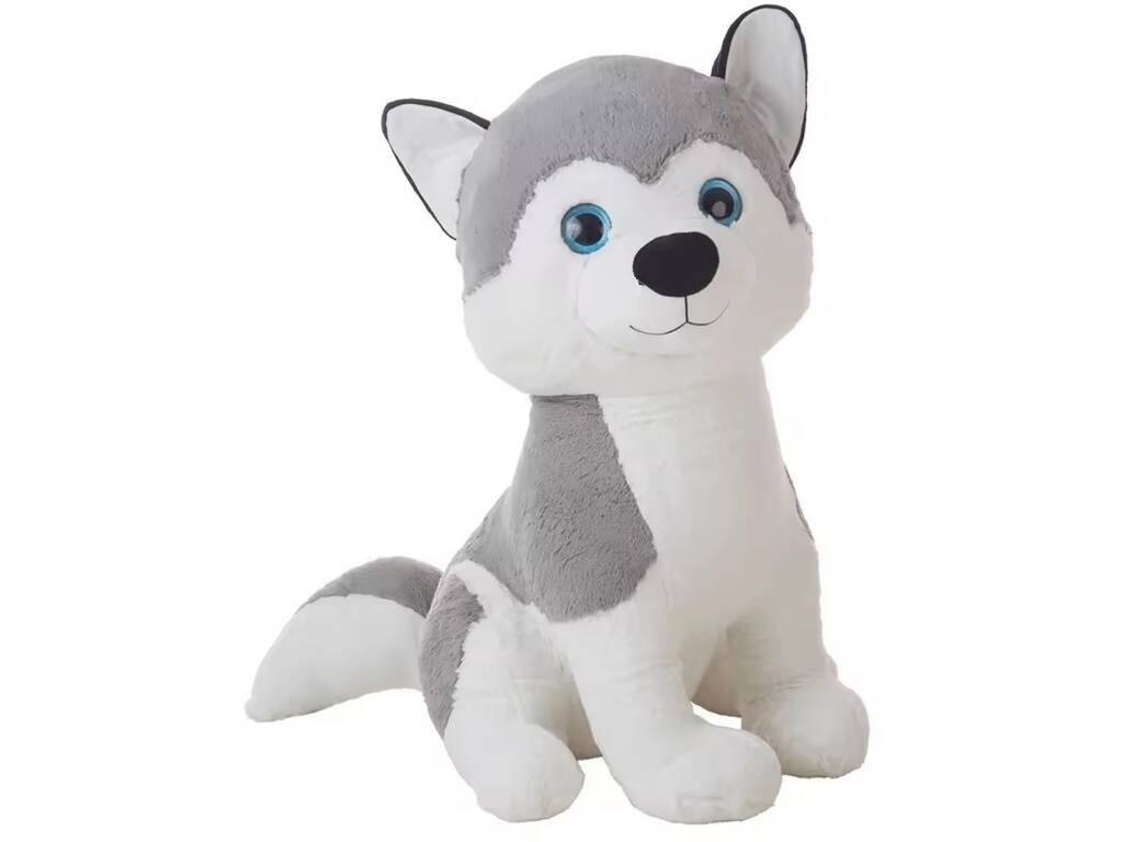 Peluche Husky Ron Ojotes 70 cm de Creaciones LLopis 20341