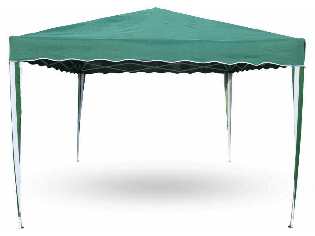 Gazebo 3x3 Metros Plegable Verde