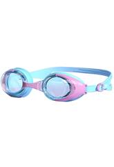 Occhiali da nuoto viola per bambini con protezione antiappannamento e UV