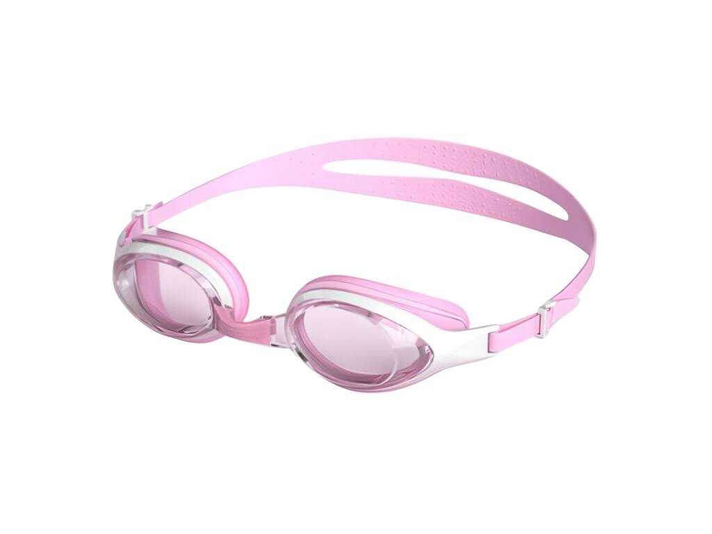 Lunettes de natation roses pour enfants avec anti-buée et protection UV