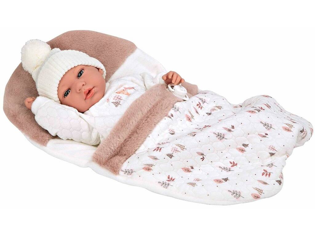 Elegance Baby-Puppe Andie Rosa 40 cm. mit Sack von Arias 60821