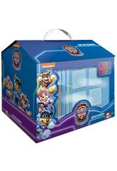 imagen Paw Patrol Movie Aufbewahrungsbox in Hausform mit 7 Stempeln und 7 Filzstiften von Multiprint 9144