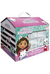 Gabbis Doll House Caja con Forma de Casa con 7 Sellos y 7 Rotuladores de Multiprint 9117