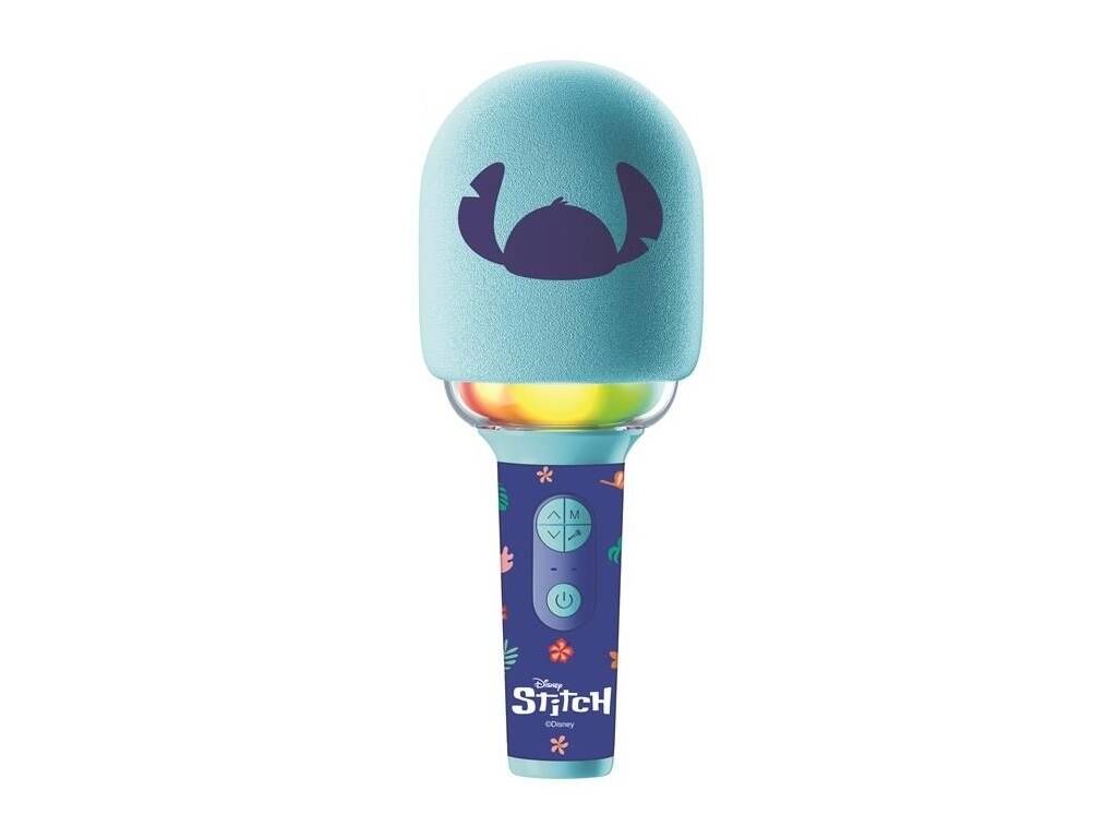 Stitch Micrófono Karaoke Bluetooth con Luz Lexibook MIC280D