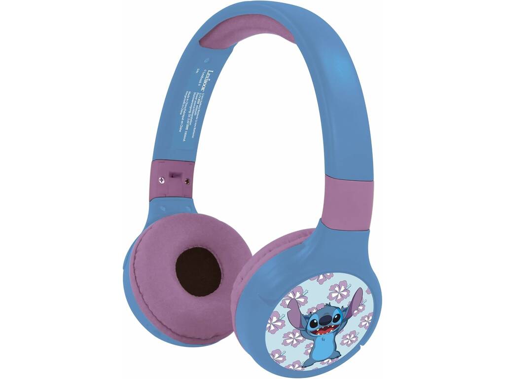 Casque pliable 2 en 1 Disney Classics Stitch Lexibook HPBT010D