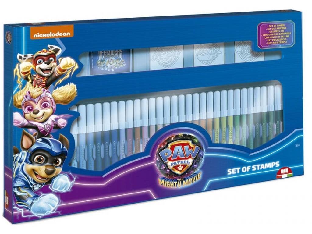 Paw Patrol Set timbro e penna Multiprint 57144