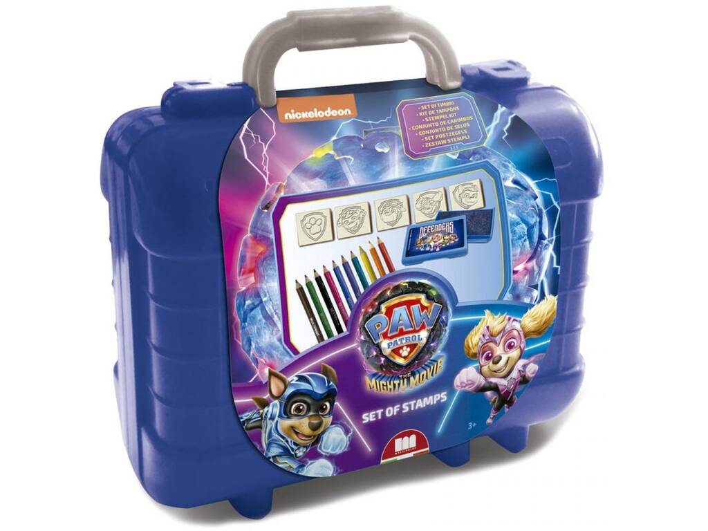 Paw Patrol Brieftasche mit Stempeln und Farbstiften von Multiprint 42144