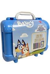 imagen Bluey Stamp & Coloured Pencil Case Multiprint 42120