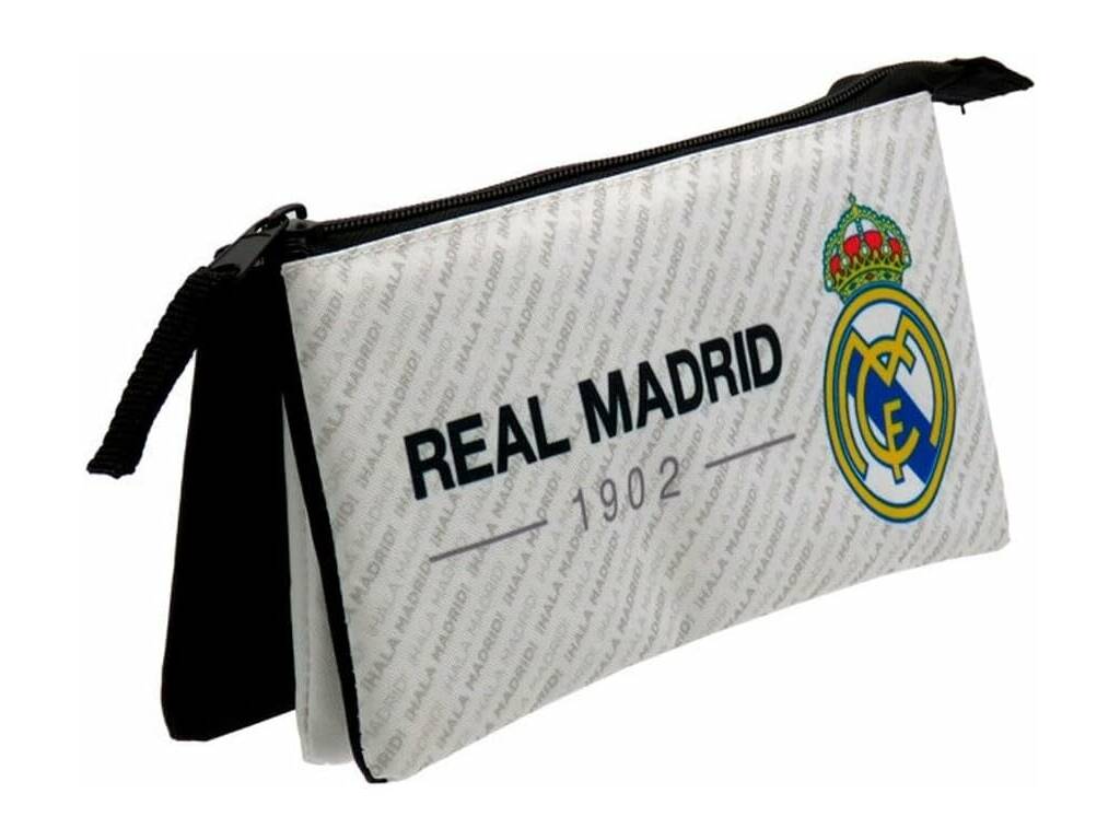 Estojo Triplo Real Madrid 1902 CYP PT-523-RM