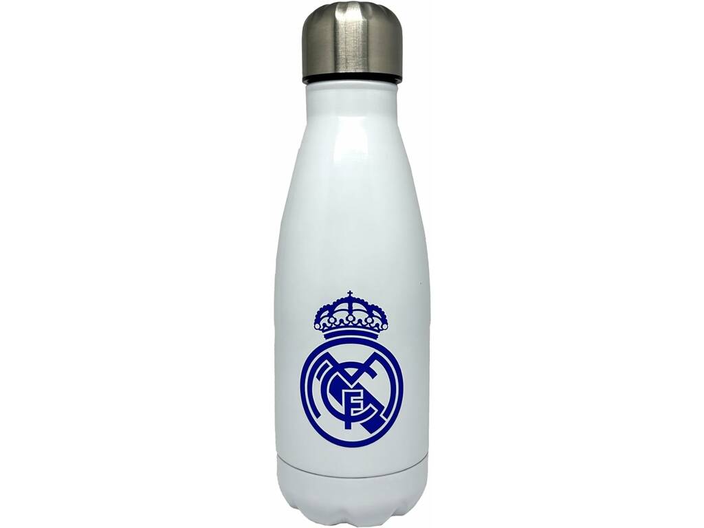 Real Madrid Weiße Edelstahlflasche 550 ML von CYP B-61N-RM