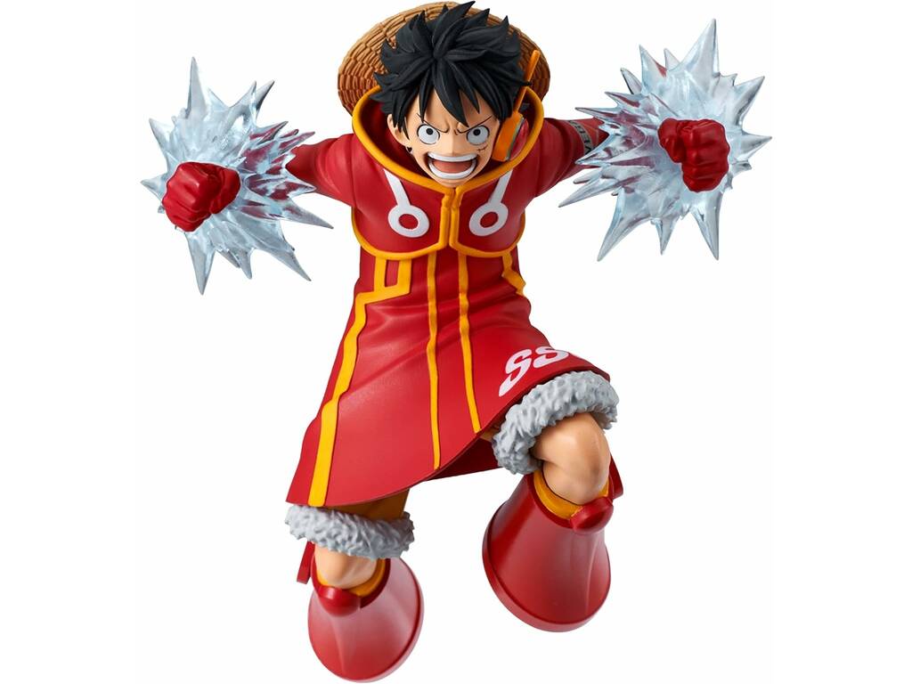 One Piece Battle Record Collection Figura Monkey D. Luffy de 14 cm