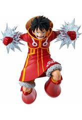 One Piece Battle Record Collection Figura di Monkey D. Luffy da 14 cm