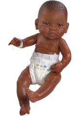 imagen Poupée 42 Cm. Mulato Baby Newborn Nappy by Paola Reina 5049