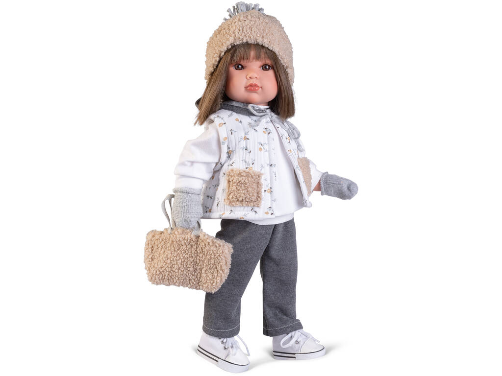 Bambola bella da 45 cm con gilet urbano Antonio Juan 28329