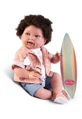 Baby Puppe Neugeborener Pipo Surfer 42 cm 33361